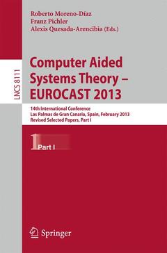 Cover of the book Computer Aided Systems Theory -- EUROCAST 2013