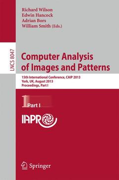 Couverture de l’ouvrage Computer Analysis of Images and Patterns