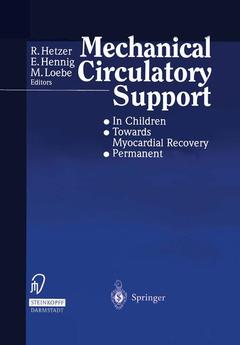 Couverture de l’ouvrage Mechanical Circulatory Support