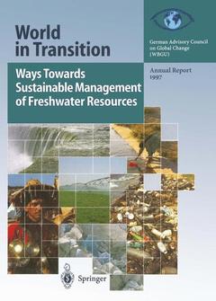 Cover of the book Ways Towards Sustainable Management of Freshwater Resources