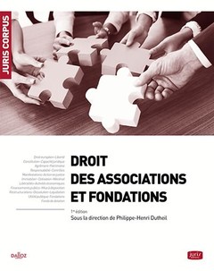 Cover of the book Droit des associations et fondations