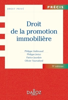 Cover of the book Droit de la promotion immobilière. 9e éd.