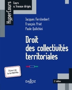 Couverture de l’ouvrage Droit des collectivités territoriales. 2e éd.