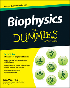 Couverture de l’ouvrage Biophysics For Dummies