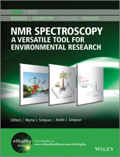 Couverture de l’ouvrage NMR Spectroscopy