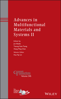 Couverture de l’ouvrage Advances in Multifunctional Materials and Systems II