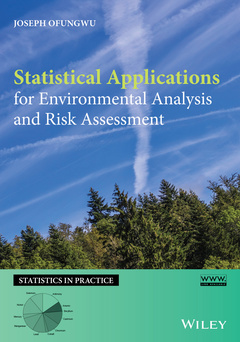 Couverture de l’ouvrage Statistical Applications for Environmental Analysis and Risk Assessment