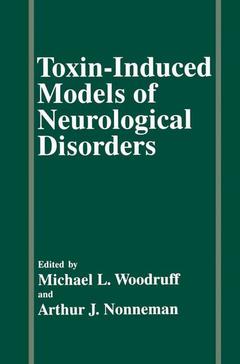 Couverture de l’ouvrage Toxin-Induced Models of Neurological Disorders