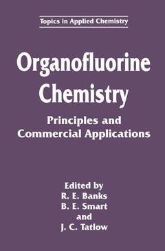 Couverture de l’ouvrage Organofluorine Chemistry