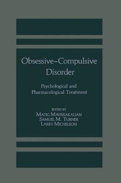 Couverture de l’ouvrage Obsessive-Compulsive Disorder
