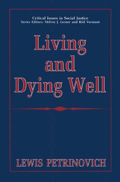 Couverture de l’ouvrage Living and Dying Well