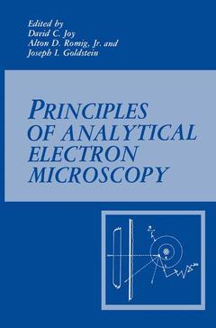 Couverture de l’ouvrage Principles of Analytical Electron Microscopy