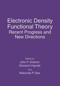 Couverture de l’ouvrage Electronic Density Functional Theory
