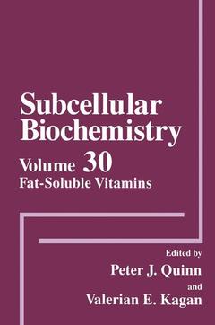 Couverture de l’ouvrage Fat-Soluble Vitamins