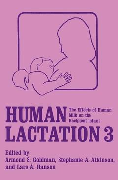 Couverture de l’ouvrage Human Lactation 3