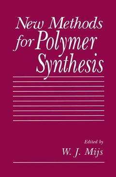 Couverture de l’ouvrage New Methods for Polymer Synthesis