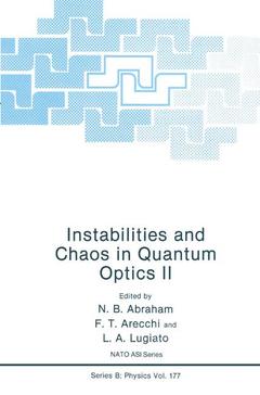 Cover of the book Instabilities and Chaos in Quantum Optics II