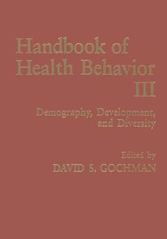 Couverture de l’ouvrage Handbook of Health Behavior Research III