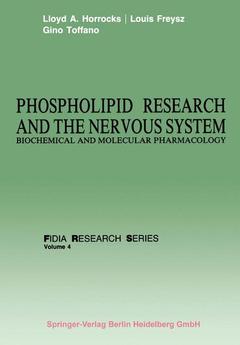 Couverture de l’ouvrage Phospholipid Research and the Nervous System