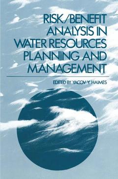 Cover of the book Risk/Benefit Analysis in Water Resources Planning and Management