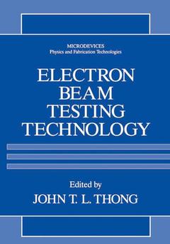 Couverture de l’ouvrage Electron Beam Testing Technology