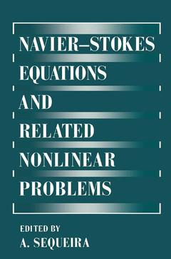 Couverture de l’ouvrage Navier—Stokes Equations and Related Nonlinear Problems