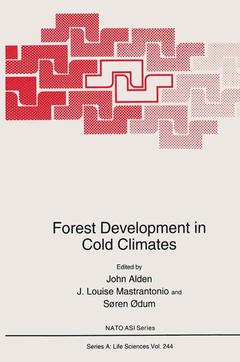 Couverture de l’ouvrage Forest Development in Cold Climates