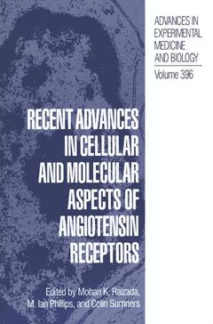 Couverture de l’ouvrage Recent Advances in Cellular and Molecular Aspects of Angiotensin Receptors