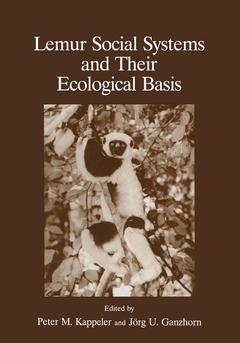 Couverture de l’ouvrage Lemur Social Systems and Their Ecological Basis
