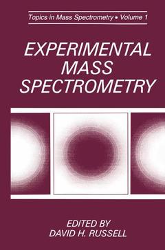 Couverture de l’ouvrage Experimental Mass Spectrometry