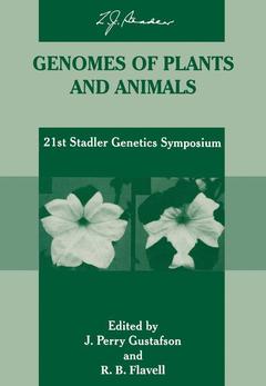 Couverture de l’ouvrage Genomes of Plants and Animals