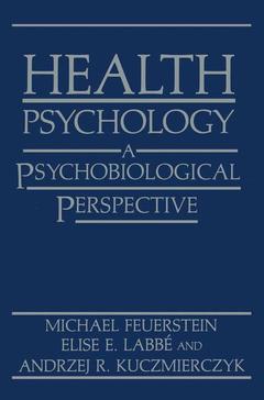 Couverture de l’ouvrage Health Psychology