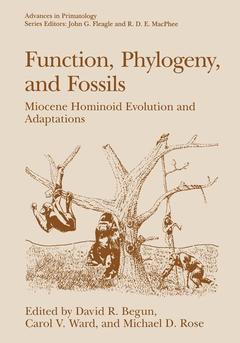 Couverture de l’ouvrage Function, Phylogeny, and Fossils