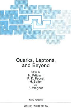 Couverture de l’ouvrage Quarks, Leptons, and Beyond