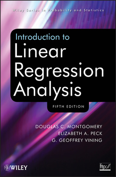 Couverture de l’ouvrage Introduction to Linear Regression Analysis, Fifth Edition Set