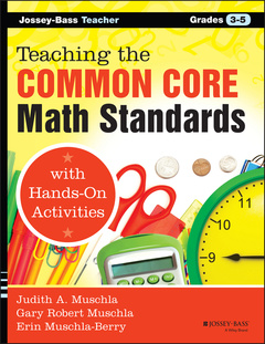 Couverture de l’ouvrage Teaching the Common Core Math Standards with Hands-On Activities, Grades 3-5