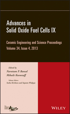 Couverture de l’ouvrage Advances in Solid Oxide Fuel Cells IX, Volume 34, Issue 4
