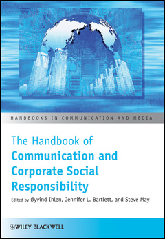 Couverture de l’ouvrage The Handbook of Communication and Corporate Social Responsibility