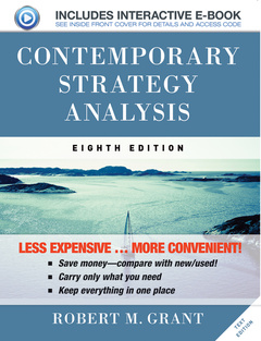 Couverture de l’ouvrage Contemporary Strategy Analysis 8e Text Only