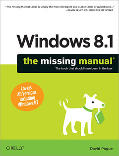 Couverture de l’ouvrage Windows 8.1: The Missing Manual