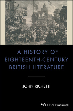 Couverture de l’ouvrage A History of Eighteenth-Century British Literature
