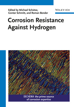 Couverture de l’ouvrage Corrosion Resistance Against Hydrogen