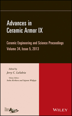 Couverture de l’ouvrage Advances in Ceramic Armor IX, Volume 34, Issue 5
