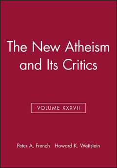 Cover of the book The New Atheism and Its Critics, Volume XXXVII