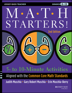 Couverture de l’ouvrage Math Starters