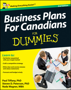 Couverture de l’ouvrage Business Plans For Canadians for Dummies