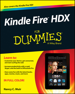 Couverture de l’ouvrage Kindle Fire HDX For Dummies