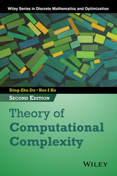Couverture de l’ouvrage Theory of Computational Complexity