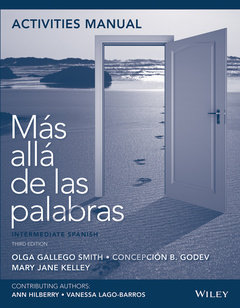Cover of the book Activities Manual to accompany Mas alla de las palabras: Intermediate Spanish, 3e with lab audio registration card