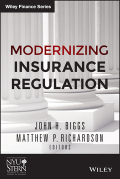 Couverture de l’ouvrage Modernizing Insurance Regulation